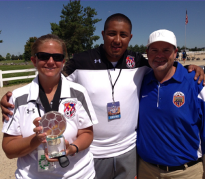 Heather Johnson, Tony Ramirez and Randy Ritter - International Soccer Club